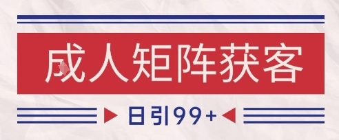 小红书某音橙人赛道引流获客,自热矩阵日引200+【揭秘】-玩备项目资源网