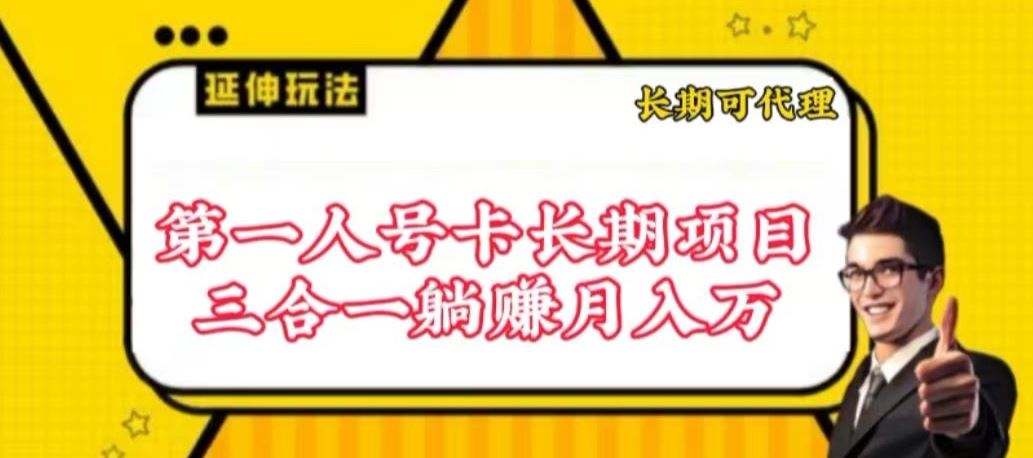流量卡长期项目，低门槛 人人都可以做，可以撬动高收益【揭秘】-玩备项目资源网