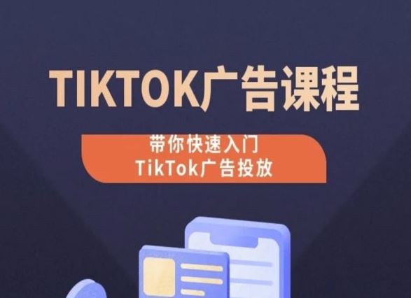 TikTok广告投放课程，从0-1实操课，带你快速入门TikTok广告投放-玩备项目资源网