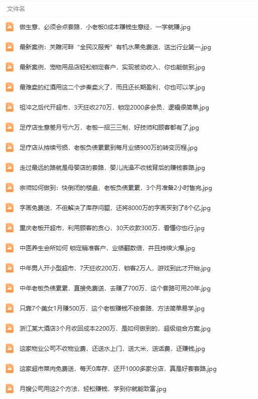 图片[5]-（9607期）真实有效391套商业模式，年入几十到几百万案例解析（电子书+视频+图文）-玩备项目资源网