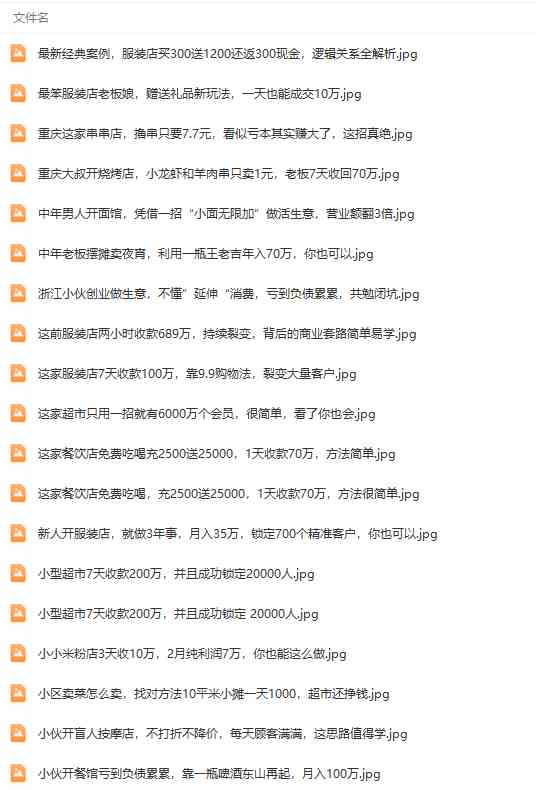 图片[6]-（9607期）真实有效391套商业模式，年入几十到几百万案例解析（电子书+视频+图文）-玩备项目资源网