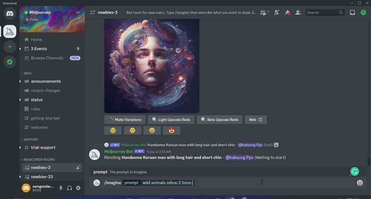图片[3]-（9643期）Midjourney AI人工智能艺术图片从入门到高级创作教程-34节课-中英字幕-玩备项目资源网
