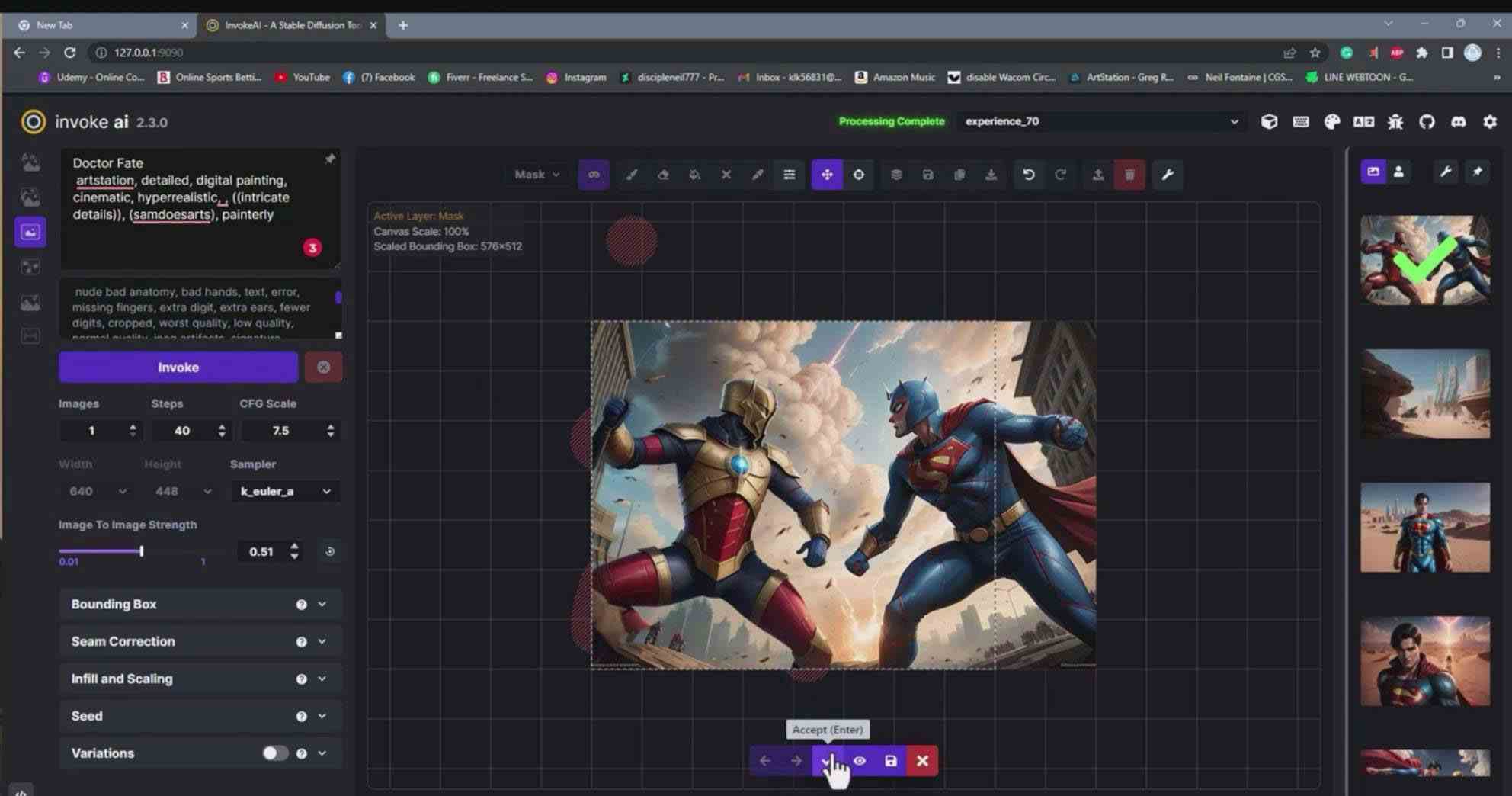 图片[3]-（9760期）Invoke AI 绘画教程-零基础创作可以销售的完美插图-49节-中英字幕-玩备项目资源网
