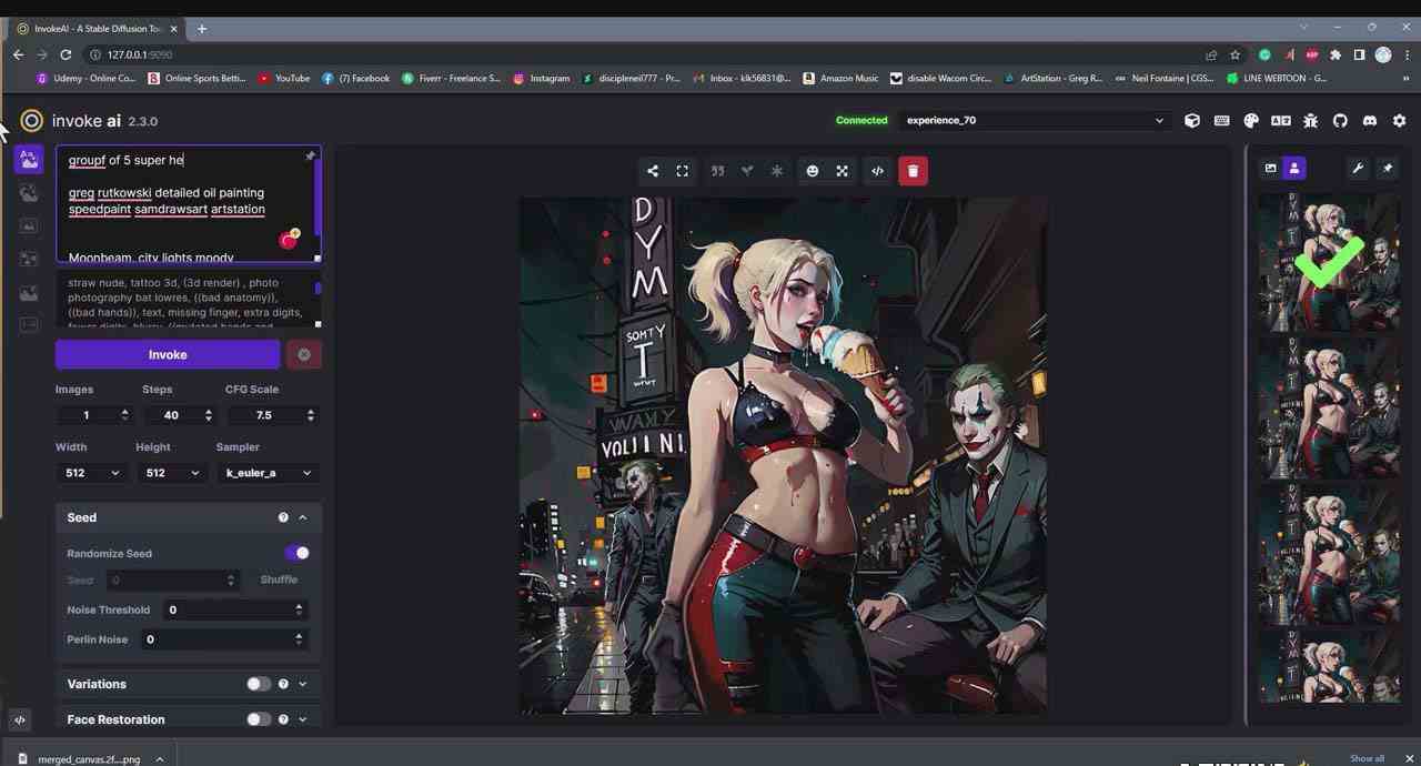 图片[5]-（9760期）Invoke AI 绘画教程-零基础创作可以销售的完美插图-49节-中英字幕-玩备项目资源网