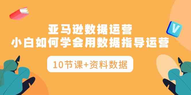 （10158期）亚马逊数据运营，小白如何学会用数据指导运营（10节课+资料数据）-玩备项目资源网