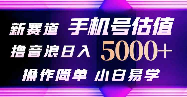 （10154期）抖音不出境直播【手机号估值】最新撸音浪，日入5000+，简单易学，适合…-玩备项目资源网