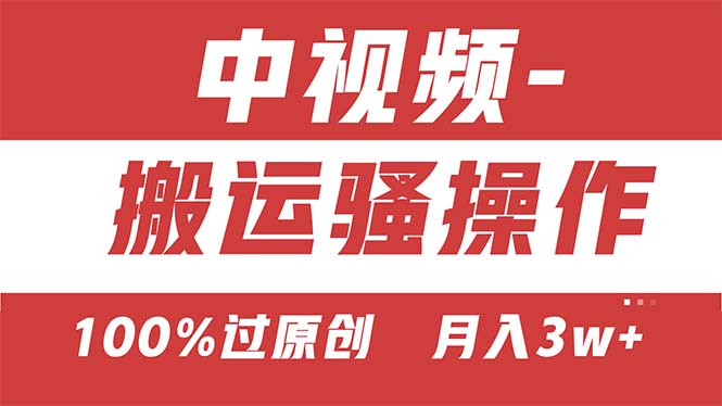 （11093期）【中视频新思路】双重去重100%过原创，无脑搬运一键多渠道发布，一人可…-玩备项目资源网