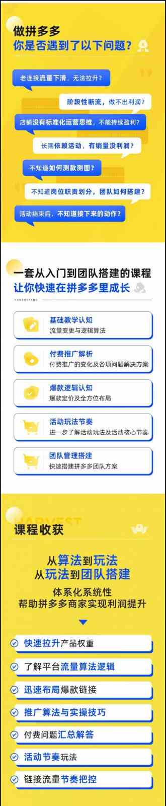 图片[2]-拼多多进阶课：极限拉升/盈利突破：从算法到玩法 从玩法到团队搭建（18节）-玩备项目资源网