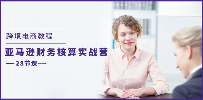 （11706期）跨境电商教程：亚马逊-财务核算实战营（28节课）-玩备项目资源网