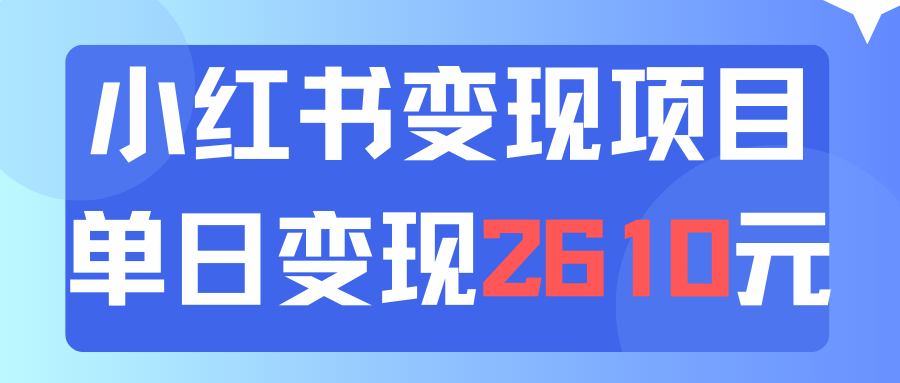 （11885期）利用小红书卖资料单日引流150人当日变现2610元小白可实操（教程+资料）-玩备项目资源网