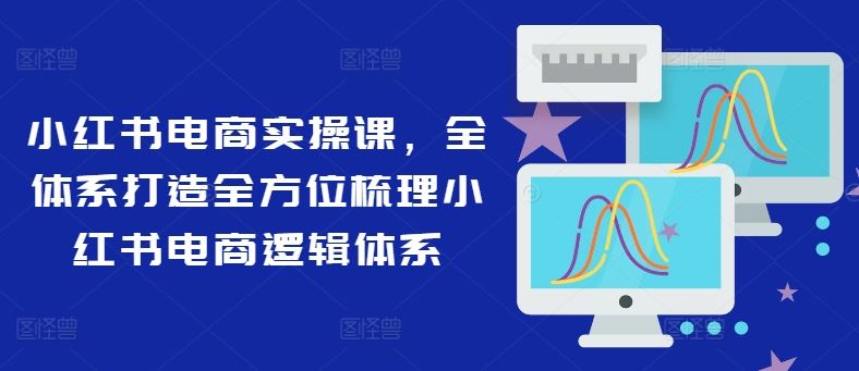 小红书电商实操课，全体系打造全方位梳理小红书电商逻辑体系-玩备项目资源网