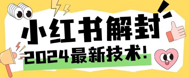 2024最新小红书账号封禁解封方法，无限释放手机号【揭秘】-玩备项目资源网