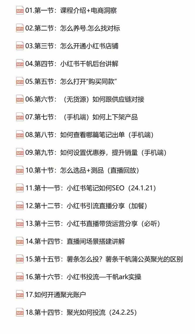 图片[2]-（12133期）小红书快速赚钱电商特训营：用简单方式通过小红书快速变现！-玩备项目资源网