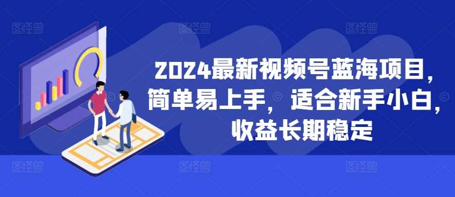 2024最新视频号蓝海项目，简单易上手，适合新手小白，收益长期稳定-玩备项目资源网