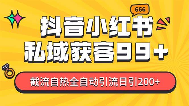 （13421期）某音，小红书，野路子引流玩法截流自热一体化日引200+精准粉 单日变现3…-玩备项目资源网