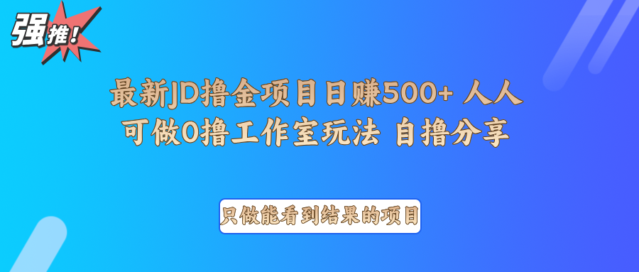 最新项目0撸项目京东掘金单日500＋项目拆解-玩备项目资源网