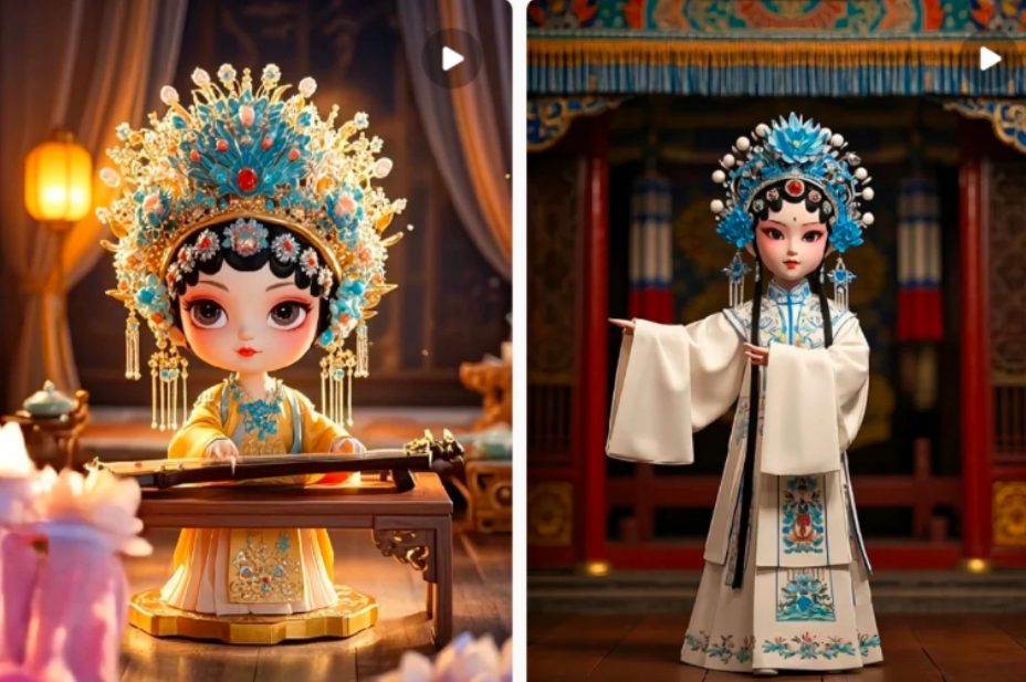 图片[2]-利用AI制做Q版古风娃娃视频，只需三步新手也能做出流量好到爆（附教程+提示…-玩备项目资源网