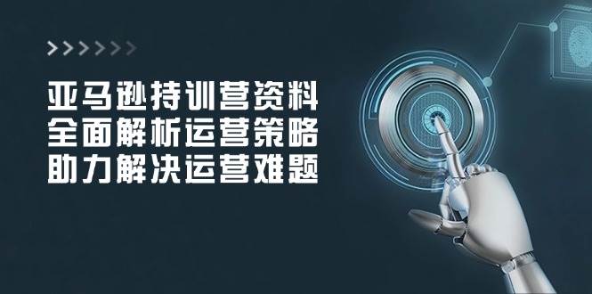 （14033期）亚马逊持训营资料，全面解析运营策略，助力解决运营难题-玩备项目资源网