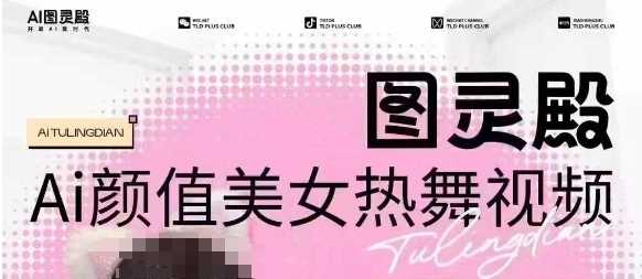 全网首发，原价988图灵殿AI颜值美女热舞视频，云端生图，轻松过原创-玩备项目资源网