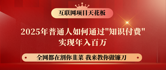 镰刀训练营超级IP合伙人，25年普通人如何通过“知识付费”年入百万！-玩备项目资源网