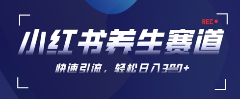 AI+可画生成小红书养生作品，新手暴力起号，矩阵操作，轻松日入3张+-玩备项目资源网