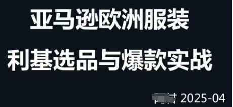 跨境电商选品案例24-25年，聚焦跨境电商选品策略与运营优化，助力卖家挖掘蓝海市场-玩备项目资源网