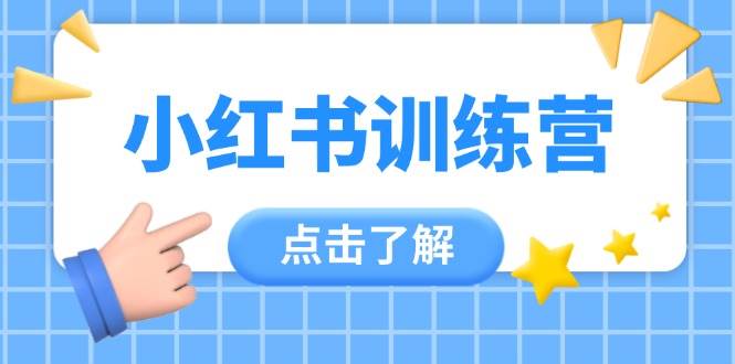 小红书训练营，助小白入门，掌握技巧变达人，课程实操又全面（12节课）-玩备项目资源网