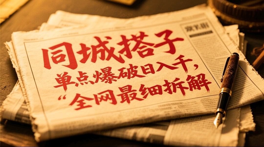 同城搭子群19.9单点爆破日入千，搭子组局月入万，全网最细拆解-玩备项目资源网