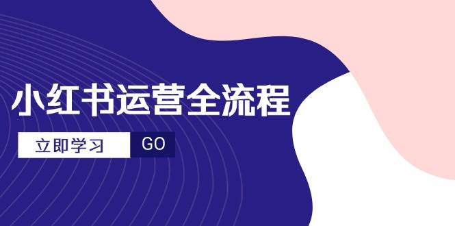（14861期）小红书运营全流程，爆款选题文案，视频制作技巧，进阶达人宝典-玩备项目资源网