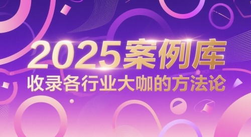 2025案例库，收录各行业大咖的方法论-玩备项目资源网
