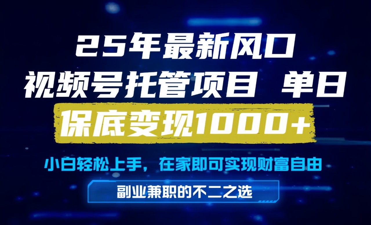 真正的懒人项目，妥妥的福利，先到先得，单日保底1000+-玩备项目资源网