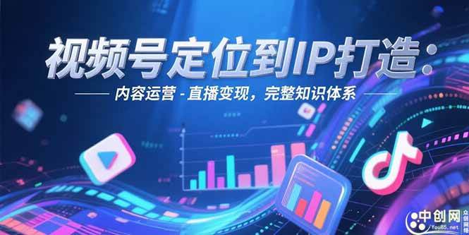 （15173期）视频号定位到IP打造：账号搭建-内容运营-直播变现，完整知识体系-玩备项目资源网