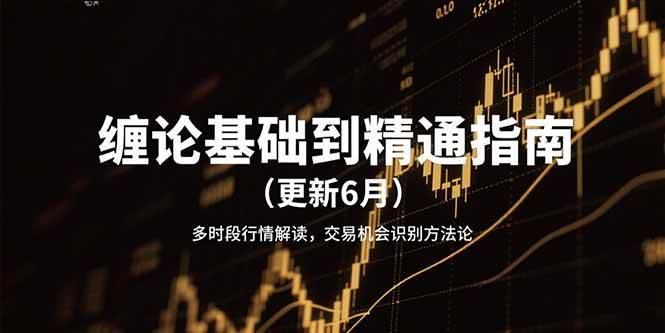 缠论基础到精通指南（更新6月）多时段行情解读，交易机会识别方法论-玩备项目资源网