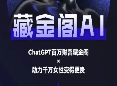 藏金阁AI-私域行动营-AI教程-玩备项目资源网