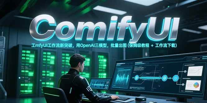 ComfyUI工作流新突破，用OpenAI三模型，批量出图(保姆级教程+工作流下载)-玩备项目资源网