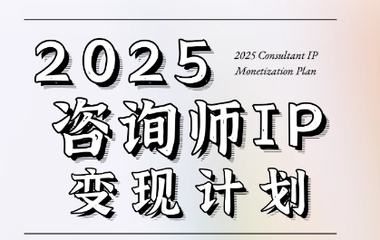 7天构建咨询师变现系统，2025咨询师IP变现计划训练营-玩备项目资源网