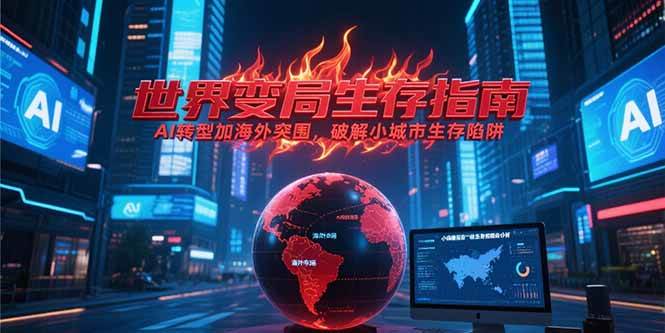（15220期）付费文章《世界变局生存指南，AI转型加海外突围，破解小城市生存陷阱》-玩备项目资源网