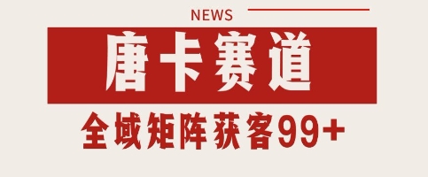 唐卡赛道私域引流获客 自热矩阵SOP日引流99+精准客资【揭秘】-玩备项目资源网