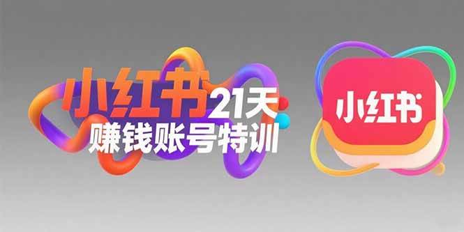 （15427期）小红书21天赚钱账号特训：黄金定位技巧，高转粉文案创作，科学引流策略-玩备项目资源网