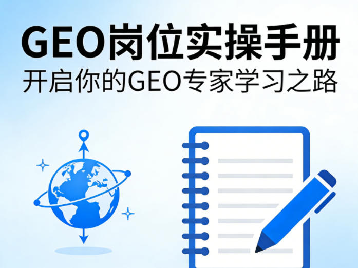 GEO岗位实操手册，开启你的GE0专家学习之路-玩备项目资源网