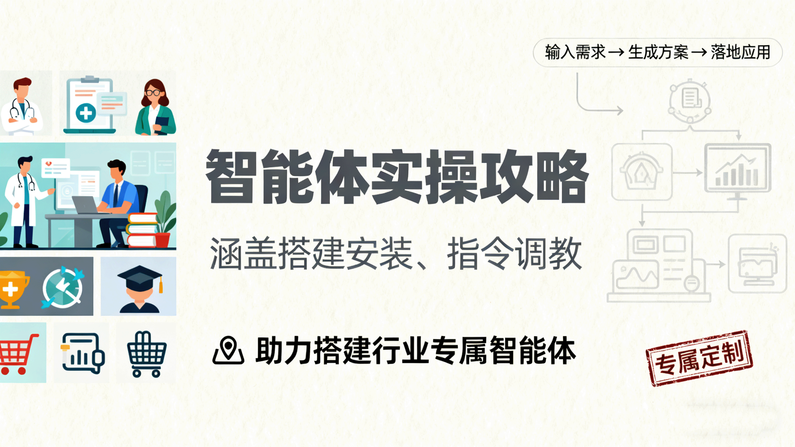 智能体实操攻略：涵盖搭建安装、指令调教，助力搭建行业专属智能体-玩备项目资源网