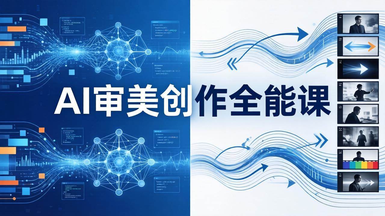 (19207期)AI审美创作全能课-更新0706:MJ+Seedance+模型训练+影视分镜+编剧,一站式掌握AI艺术创作-玩备项目资源网