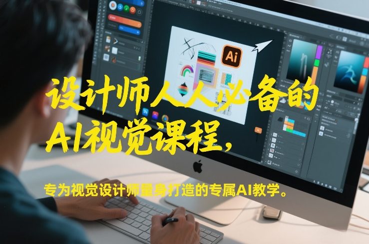 设计师人人必备的AI视觉课程，专为视觉设计师量身打造的专属AI教学-玩备项目资源网