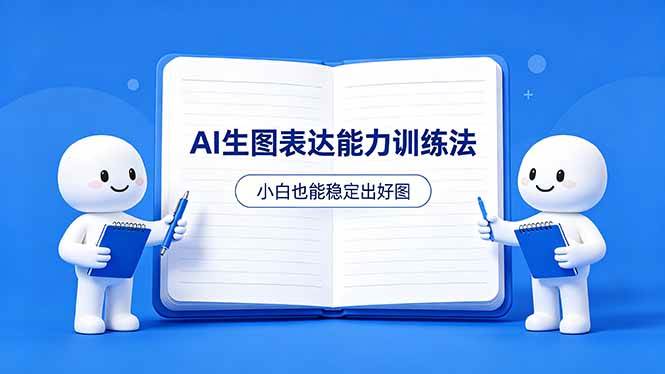 （18377期）AI生图不是做漂亮图，而是表达能力。这套方法让小白也能稳定出好图-玩备项目资源网