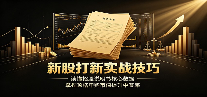 新股打新实战技巧:读懂招股说明书核心数据,拿捏顶格申购市值提升中签率-玩备项目资源网