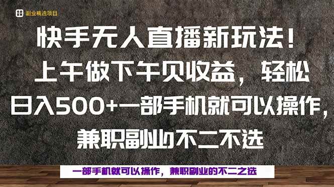 （16119期）一部手机，上午做 下午见收益，学会秒上手，轻松日入500+-玩备项目资源网
