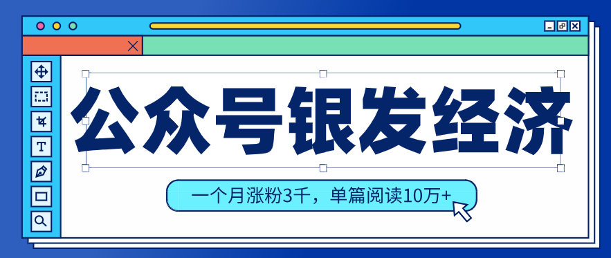 公众号老年哲学鸡汤赛道，一个月涨粉3千，单篇阅读10万+（详细操作教程）-玩备项目资源网