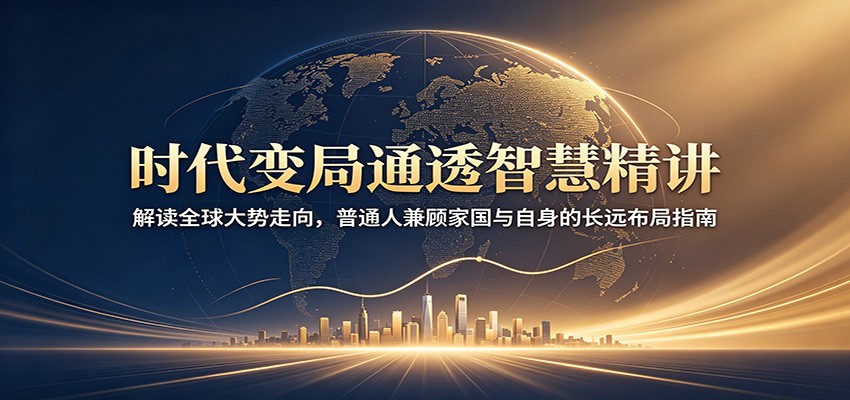 时代变局通透智慧精讲:解读全球大势走向,普通人兼顾家国与自身的长远布局指南-玩备项目资源网