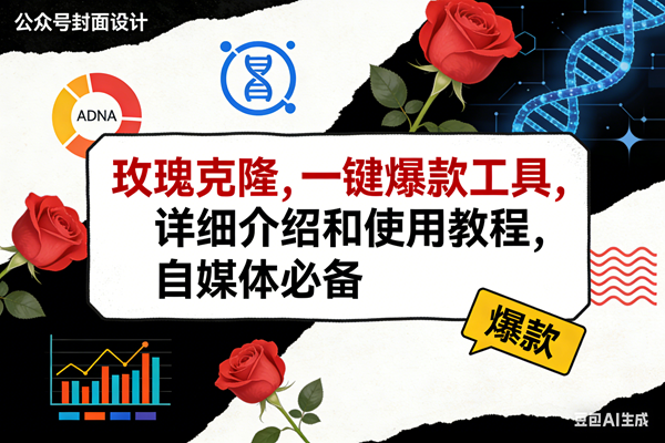 （17557期）玫瑰克隆工具，ai鲁大魔，自媒体必备神器，一键爆款神器，详细教程。-玩备项目资源网