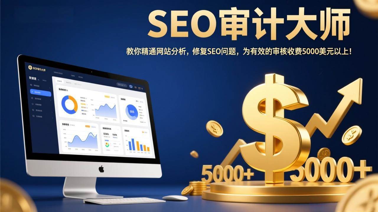 （17475期）SEO审计大师：教你精通网站分析，修复SEO问题，为有效的审核收费5000美元以上！-玩备项目资源网